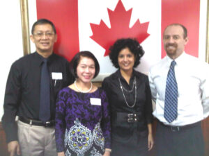 AC attends briefing with canadadian chamber of commerce