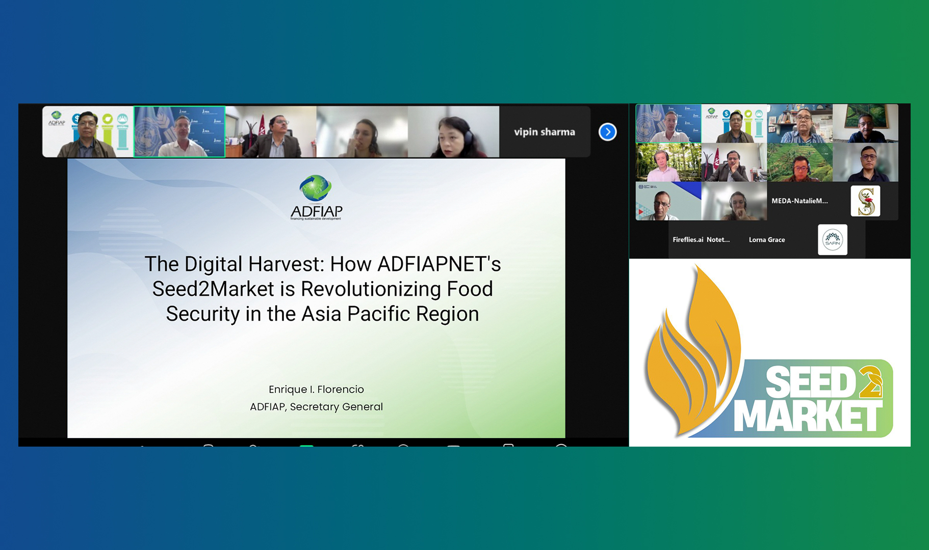 ADFIAP Showcases Seed2Market's Impact on Food Security in Asia Pacific