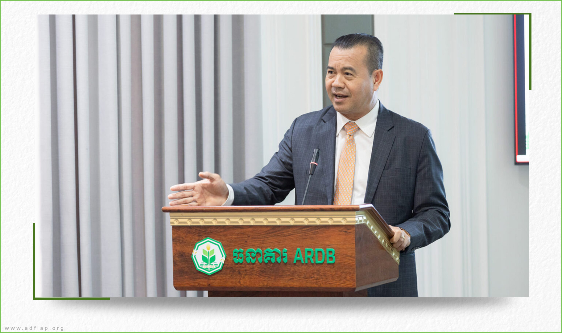 ARDB holds National Workshop on Accelerating Inclusive Green Finance in Cambodia